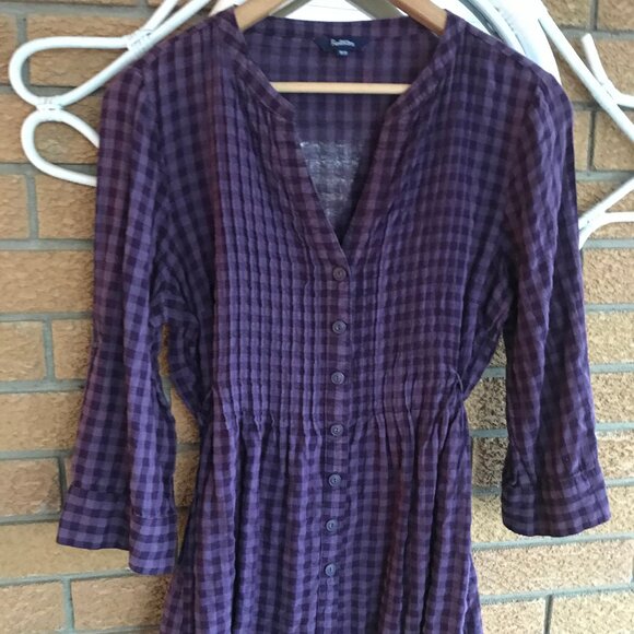 Reitman's Ladies Plum Colored Blouse Size Medium - Picture 1 of 2